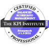 BADGE CERTIFIED BALANCED SCORECARD MANAGEMENT SYSTEM PROFESSIONAL